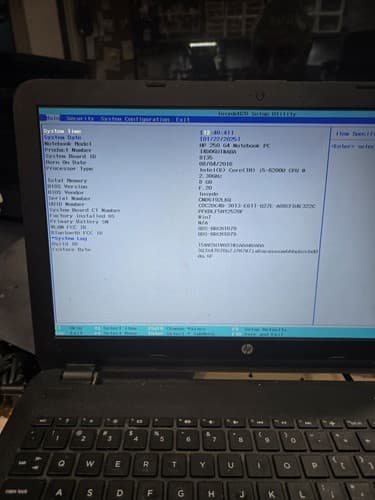 Mainboard Intel i5-6200U 828184-501 LA-C921P aus Notebook HP 250 G4 - Thumbnail 6