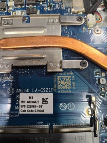 Mainboard Intel i5-6200U 828184-501 LA-C921P aus Notebook HP 250 G4 - Thumbnail 4