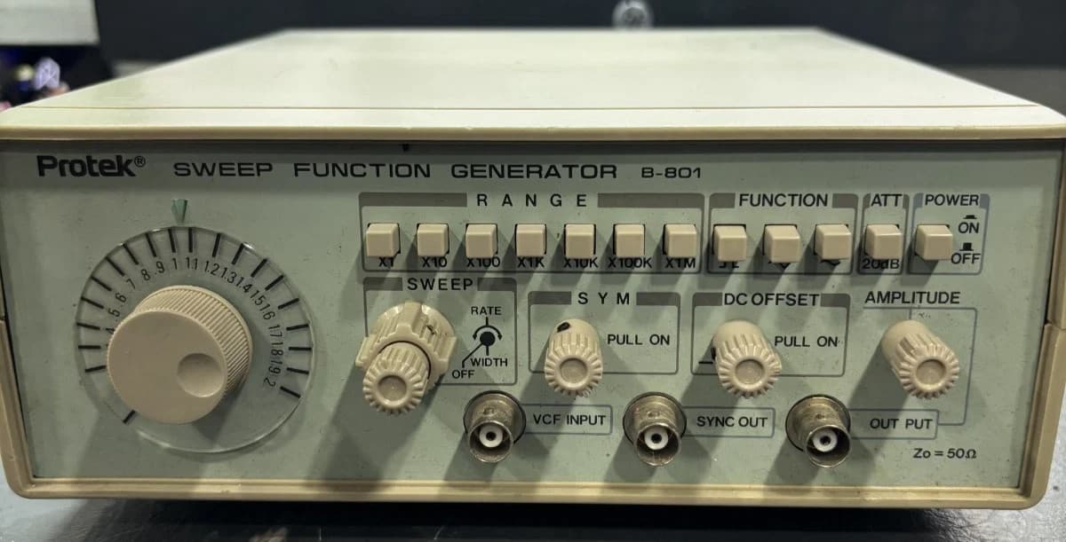 Protek B-801 Sweep Function Generator - Free Shipping - Image 1