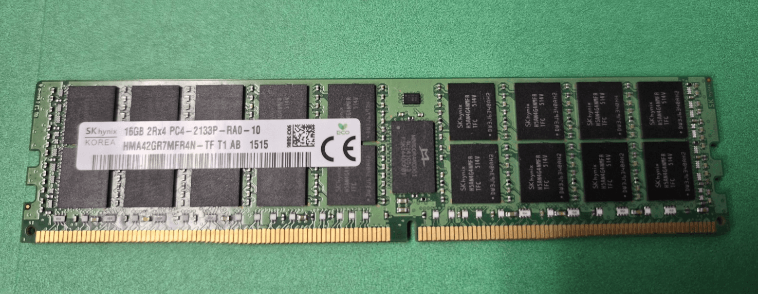 SK Hynix 16 GB2Rx4 PC4-2133P ECC RAM (HMA42GR7MFR4N-TF) - Image 1