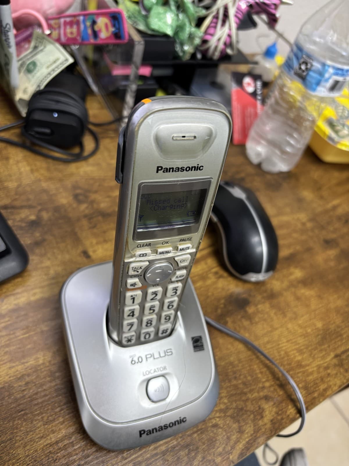 Panasonic Dect 6.0 Plus KX-TG4011 Expandable Digital Cordless Phone - Thumbnail 3