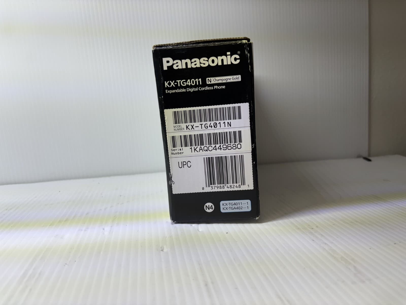 Panasonic Dect 6.0 Plus KX-TG4011 Expandable Digital Cordless Phone - Thumbnail 6