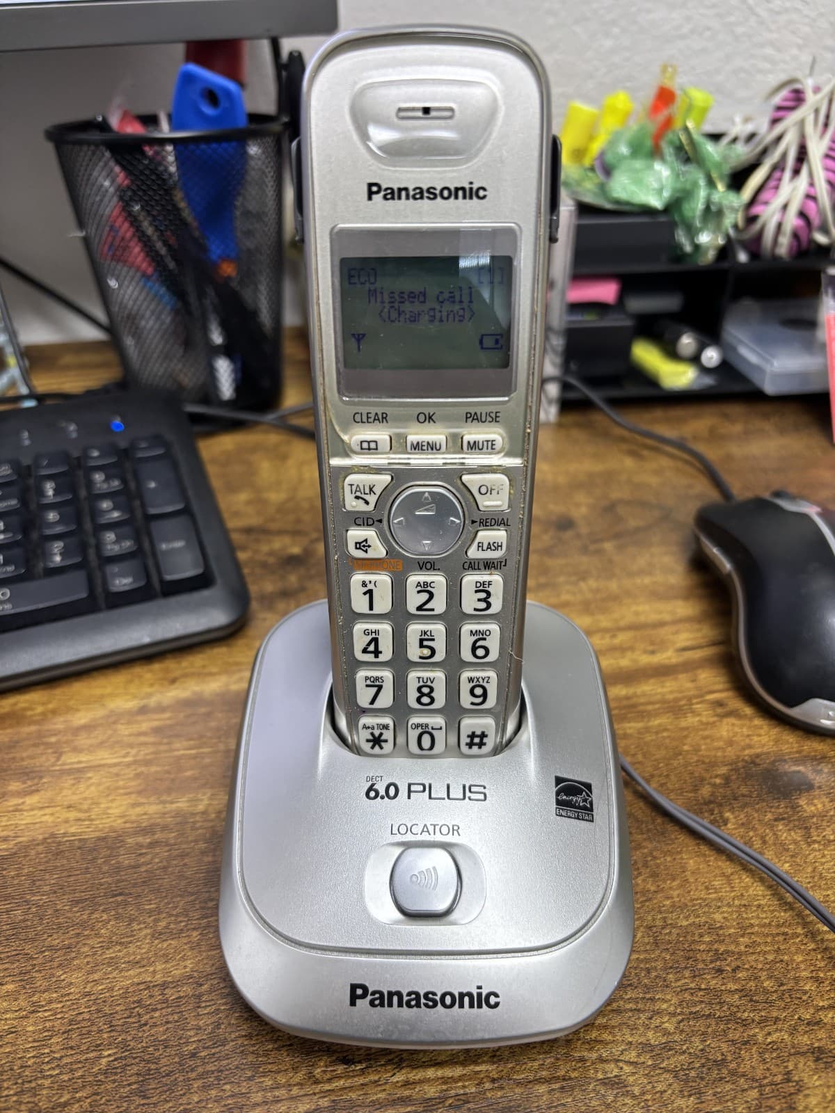 Panasonic Dect 6.0 Plus KX-TG4011 Expandable Digital Cordless Phone - Thumbnail 2