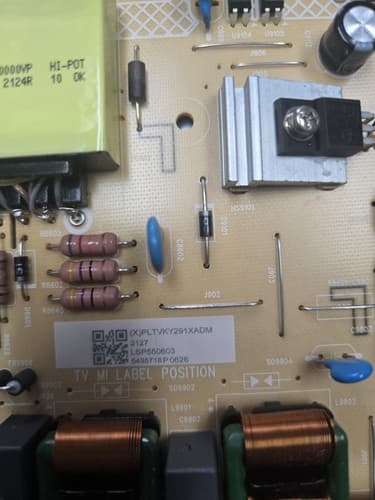 VIZIO V555-J01 POWER SUPPLY BOARD PLTVKY291XADM - Thumbnail 2
