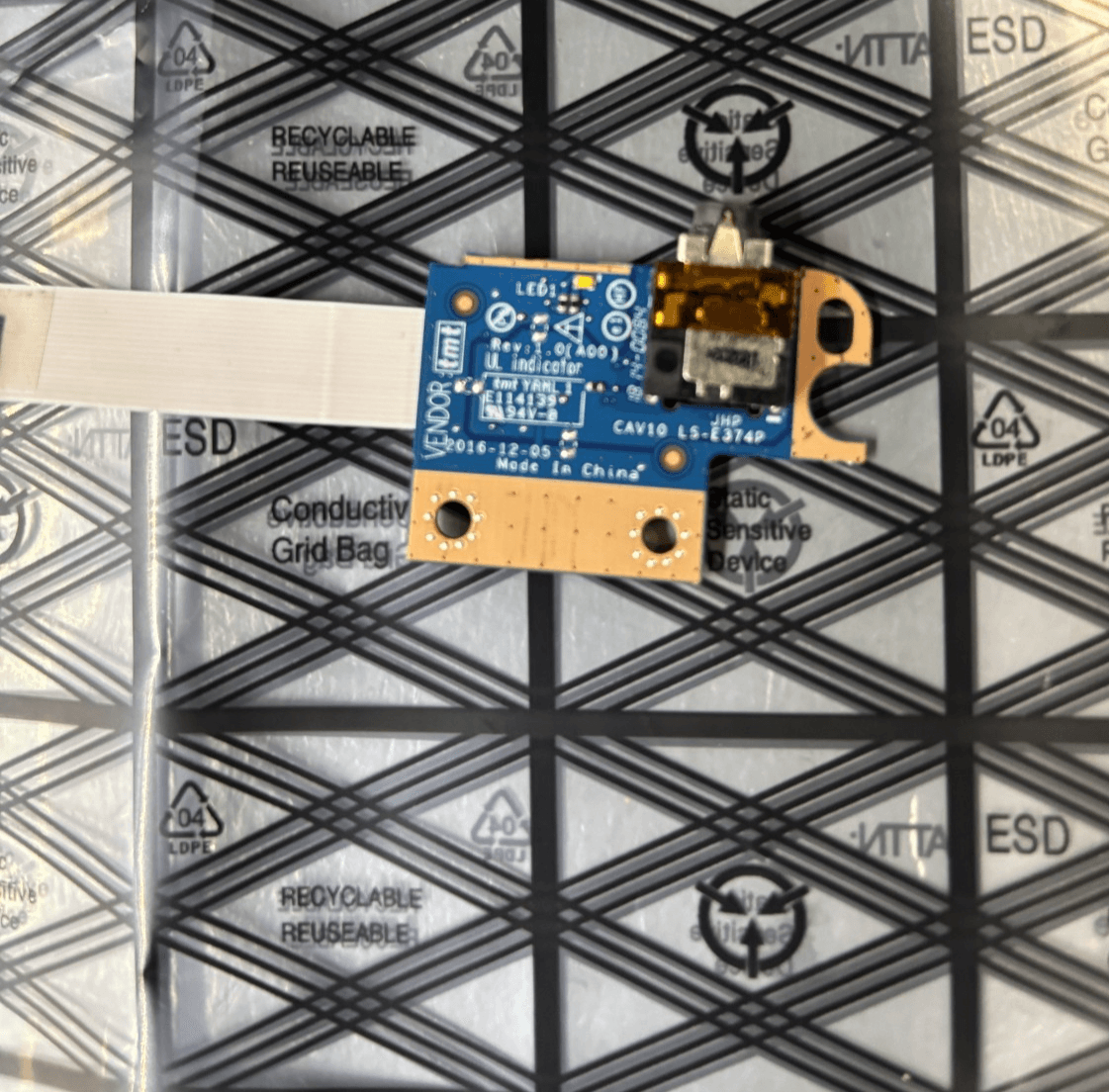 Dell Latitude 3180 Laptop Motherboard Pentium N4200 1.10GHz 4GB RAM - Thumbnail 7