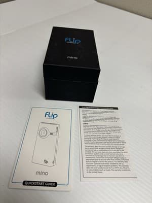 Flip Mino HD F460B 4GB Handheld HD Digital Video Camera - Tested - Image 1