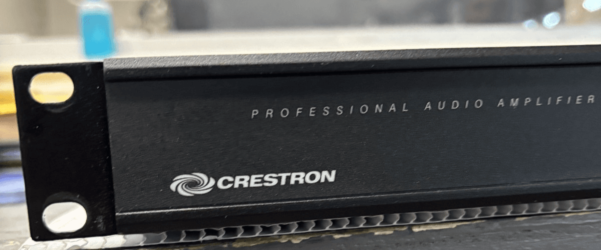 Crestron AMP-3210T Commercial Power Amplifier 3 Channel High Performance Audio - Thumbnail 2