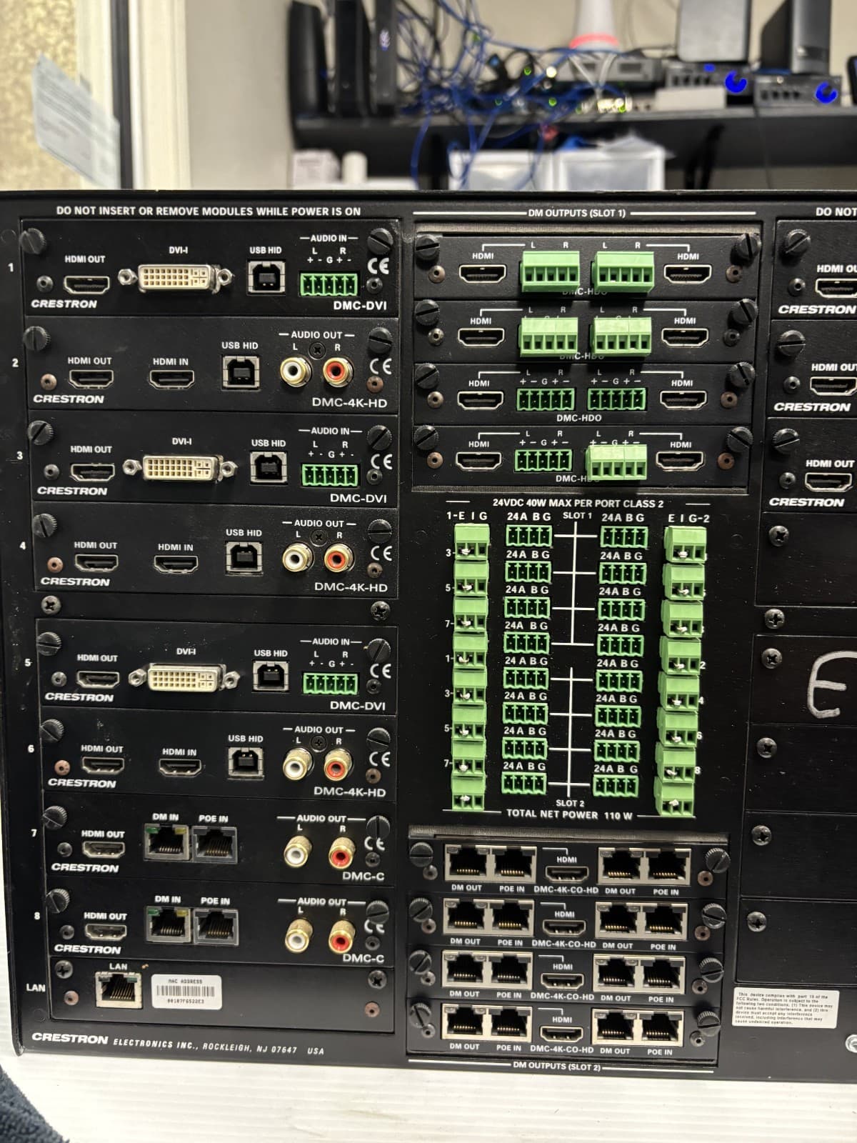 Crestron DM-MD16x16 - Thumbnail 6