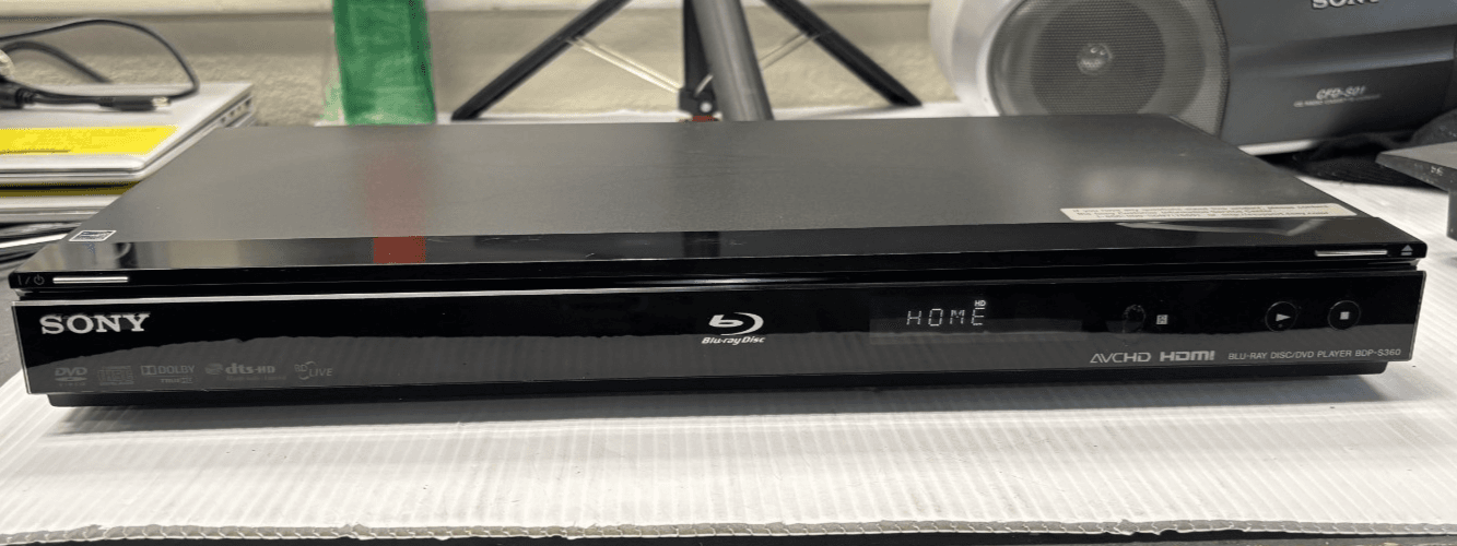Sony BDP-S360 Blu-Ray DVD Player HDMI - No Remote - Tested Works - Image 1