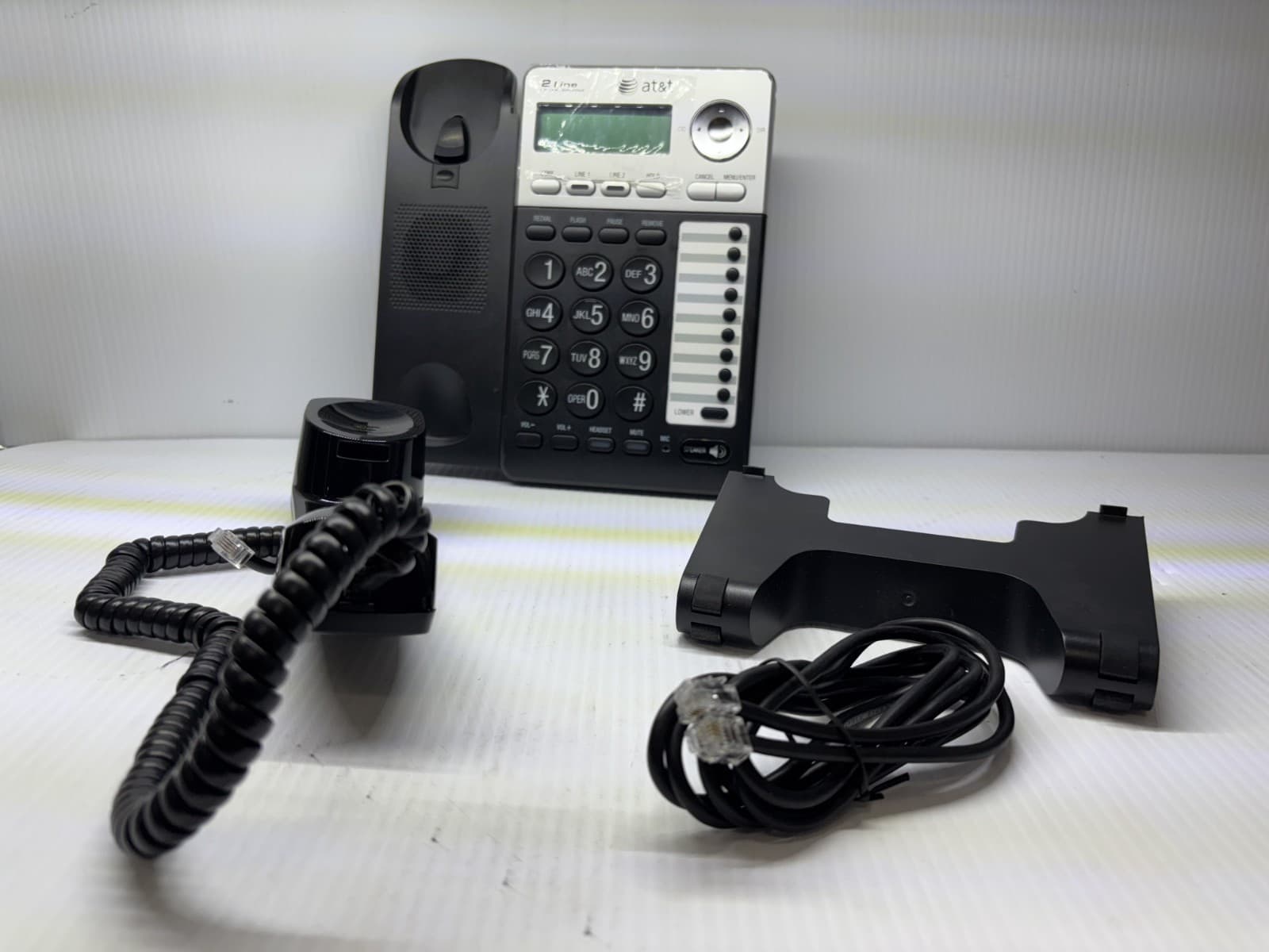 AT&T 2 Line Corded Business Phone with Caller ID/Call Waiting & Speakerphone - Image 1