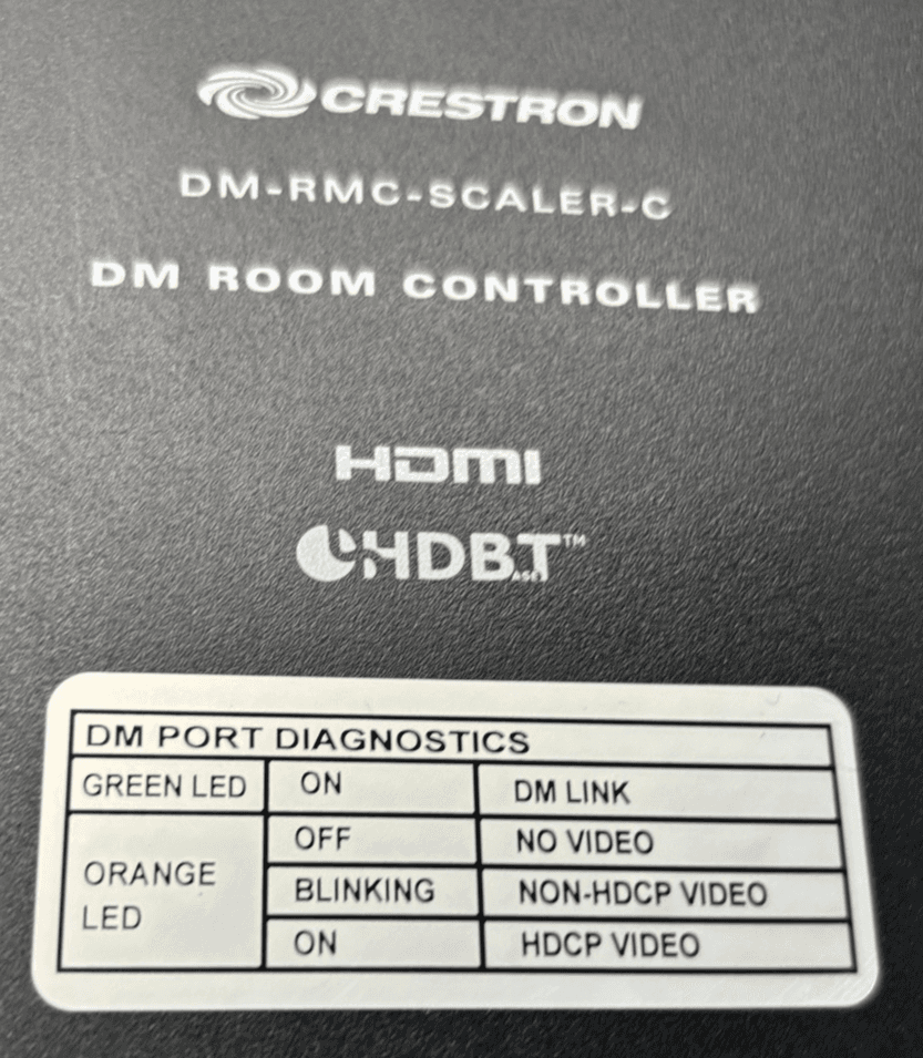 Lot of 5 - Crestron DM-RMC-SCALER-C DM Room Controller - Thumbnail 2