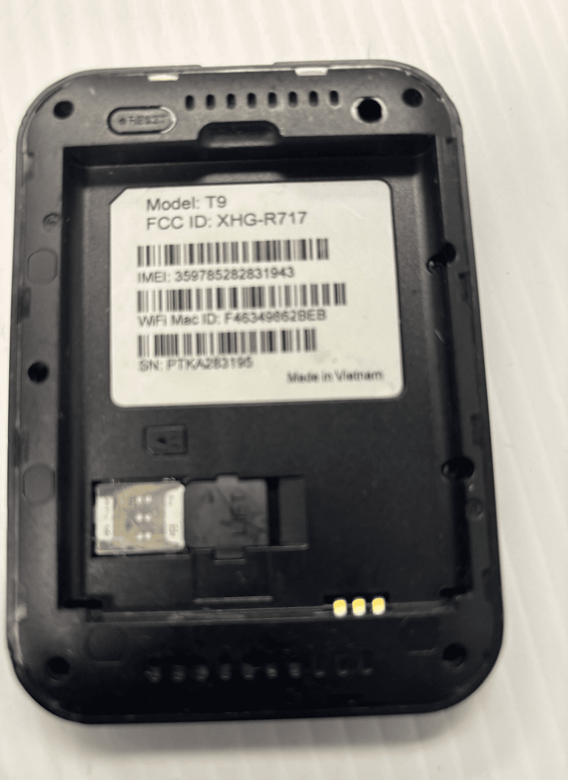 2x Franklin T9 (T-Mobile) RT717 4G LTE Mobile Broadband WiFi Hotspot Modem Black - Thumbnail 2