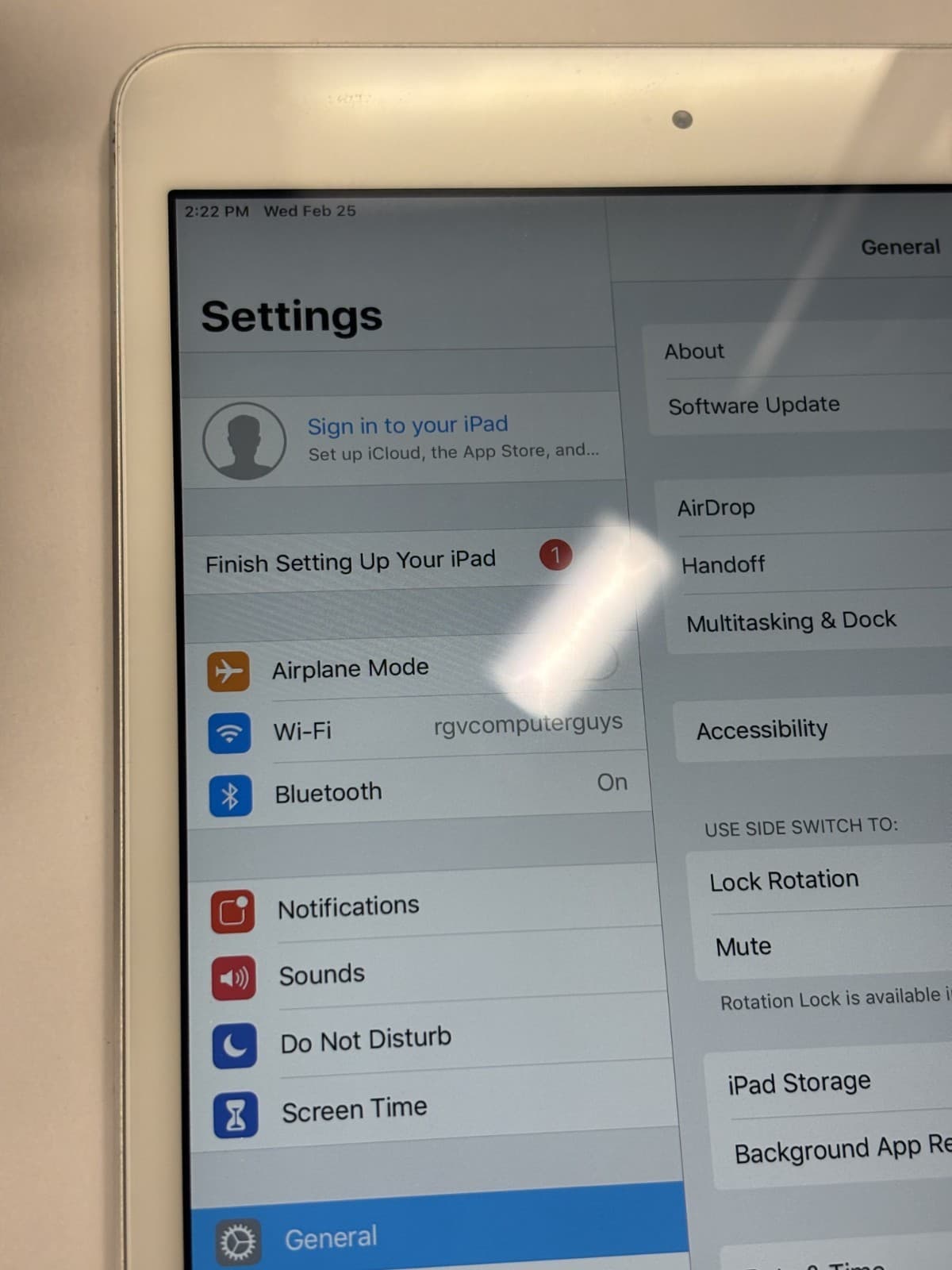 Apple iPad Mini 2 16GB silver WiFi - a1489 - Thumbnail 4