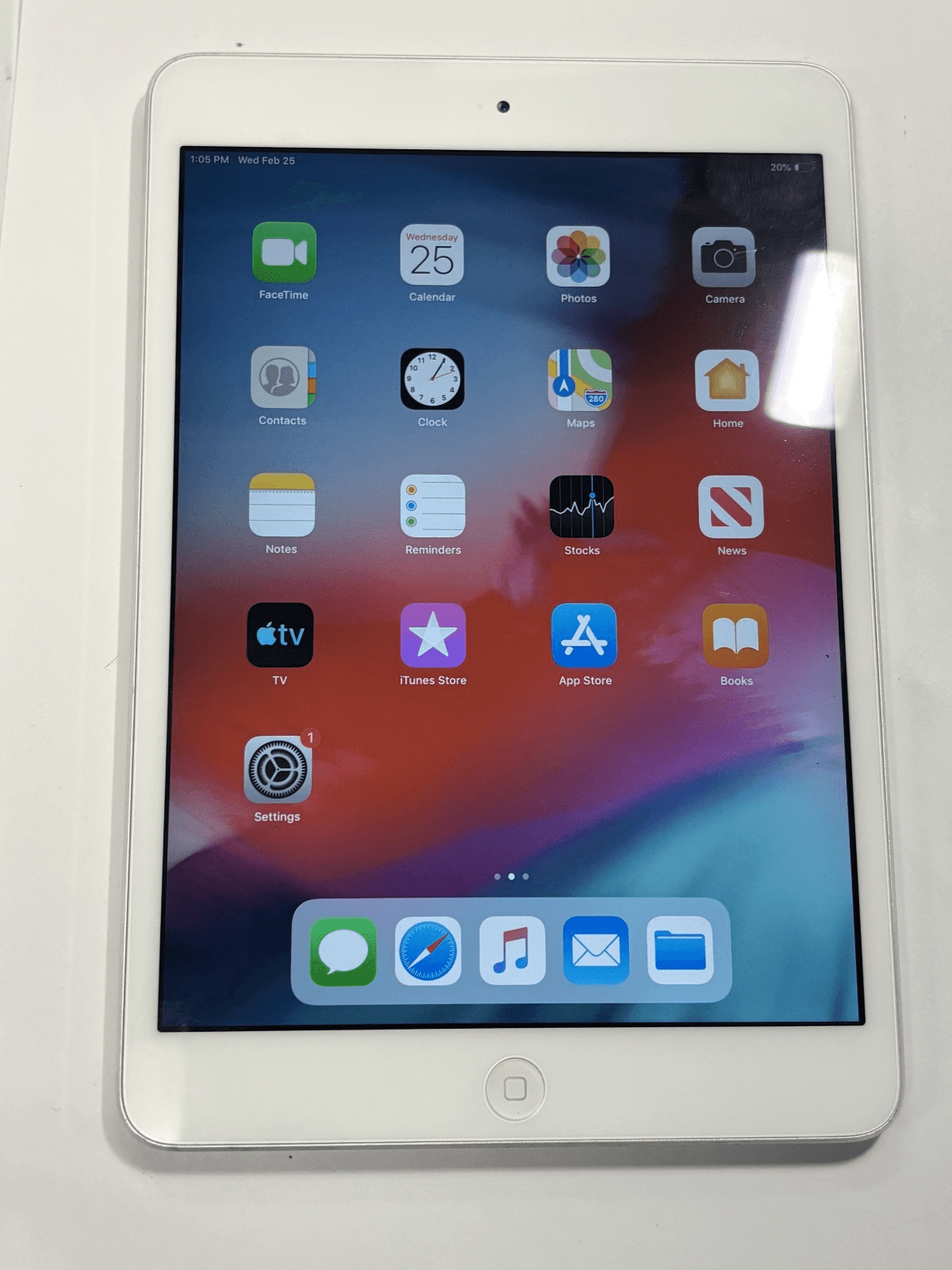 Apple iPad Mini 2 16GB silver WiFi - a1489 - Image 1