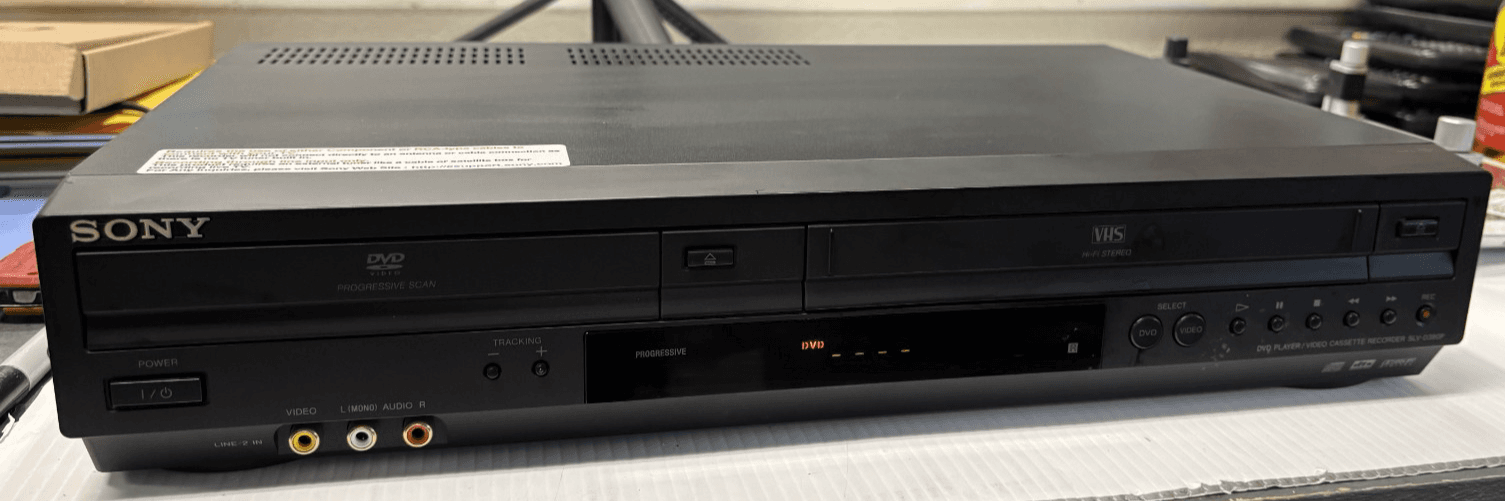 Sony SLV-D380P DVD VCR Combo Player Hi-Fi VHS Recorder (No Remote) - Image 1