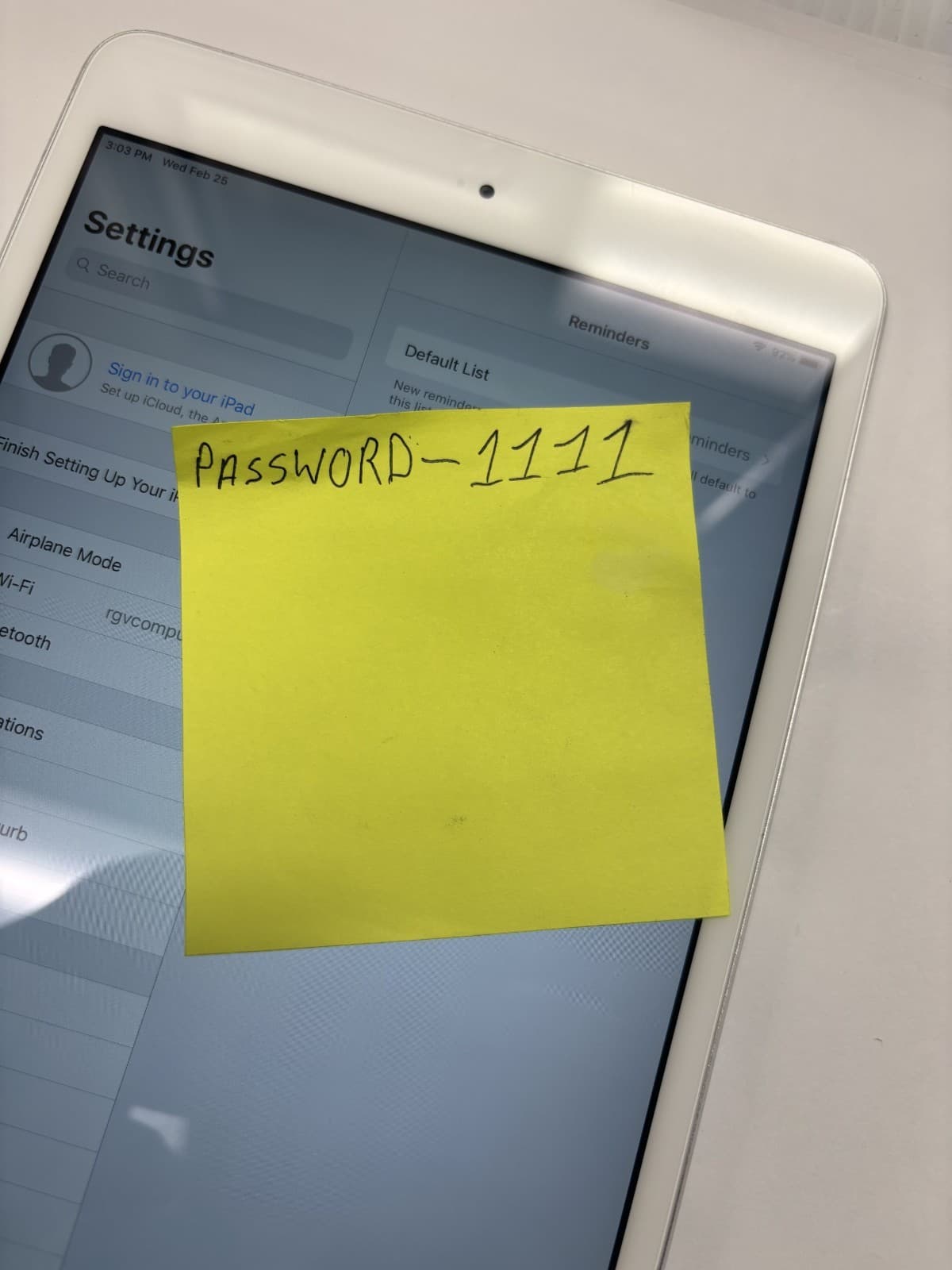 Apple iPad Mini 2 16GB silver WiFi - a1489 - Thumbnail 3