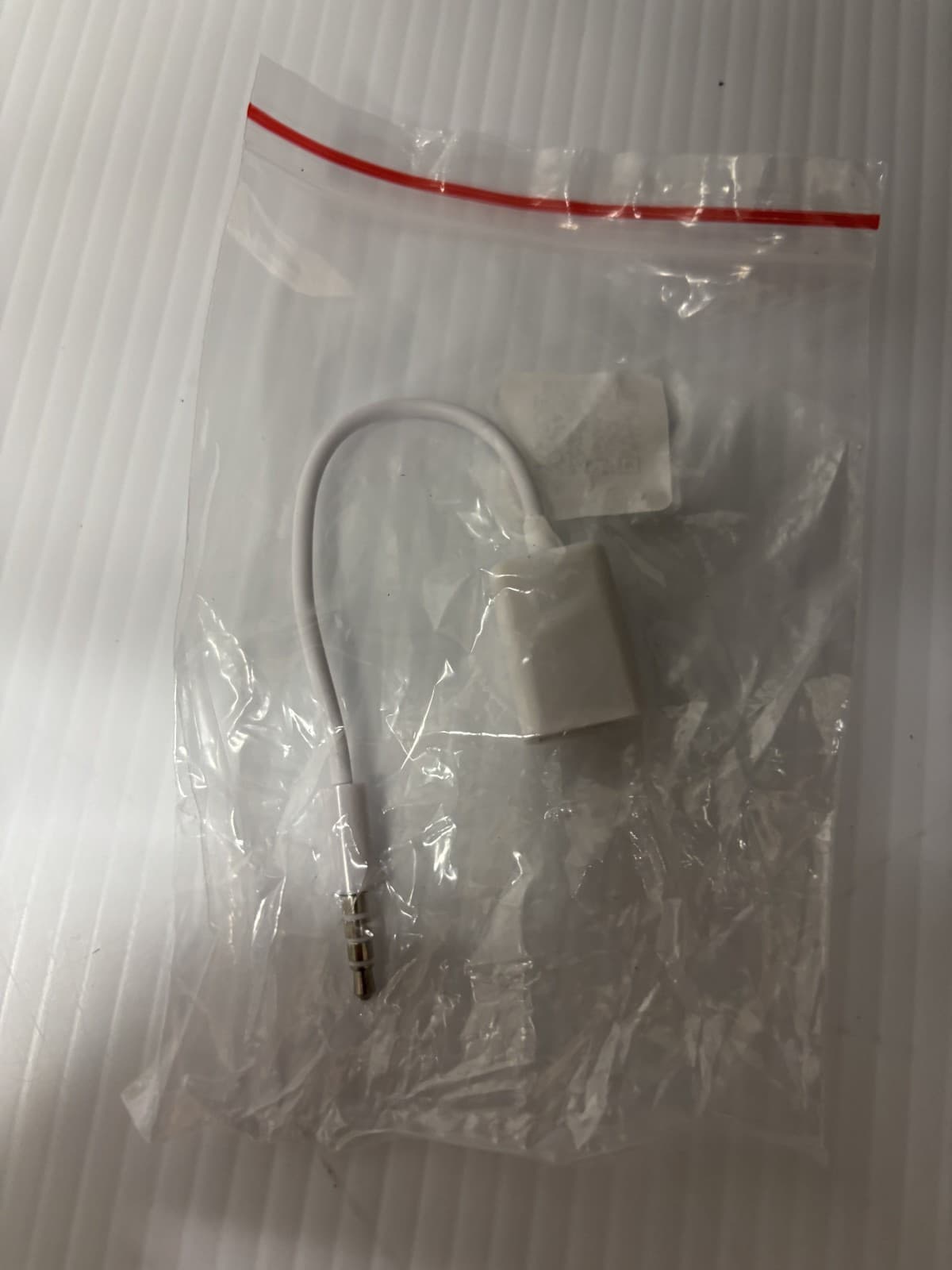 3.5mm Male Audio AUX Jack to USB 2.0 adapter lot of 65 - Image 1