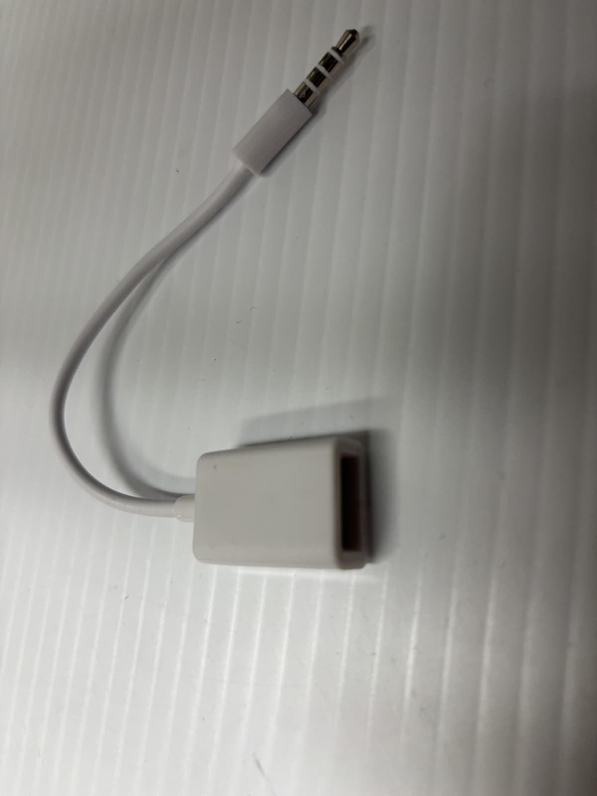 3.5mm Male Audio AUX Jack to USB 2.0 adapter lot of 65 - Thumbnail 3