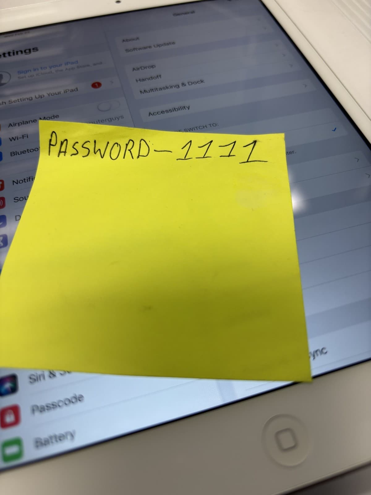 Apple iPad Mini 2 16GB silver WiFi - a1489 - Thumbnail 4