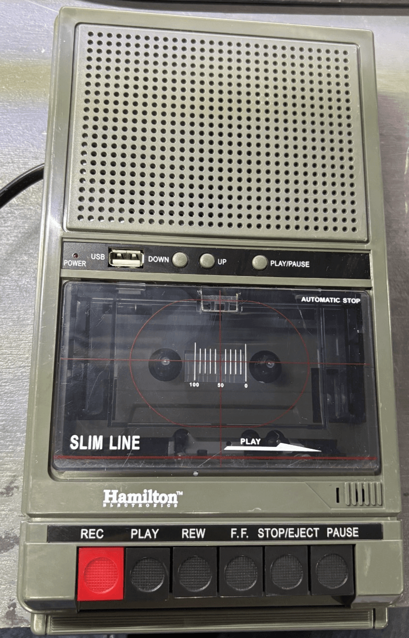 Hamilton SLIM LINE HA-802 Cassette Player and Recorder - Image 1