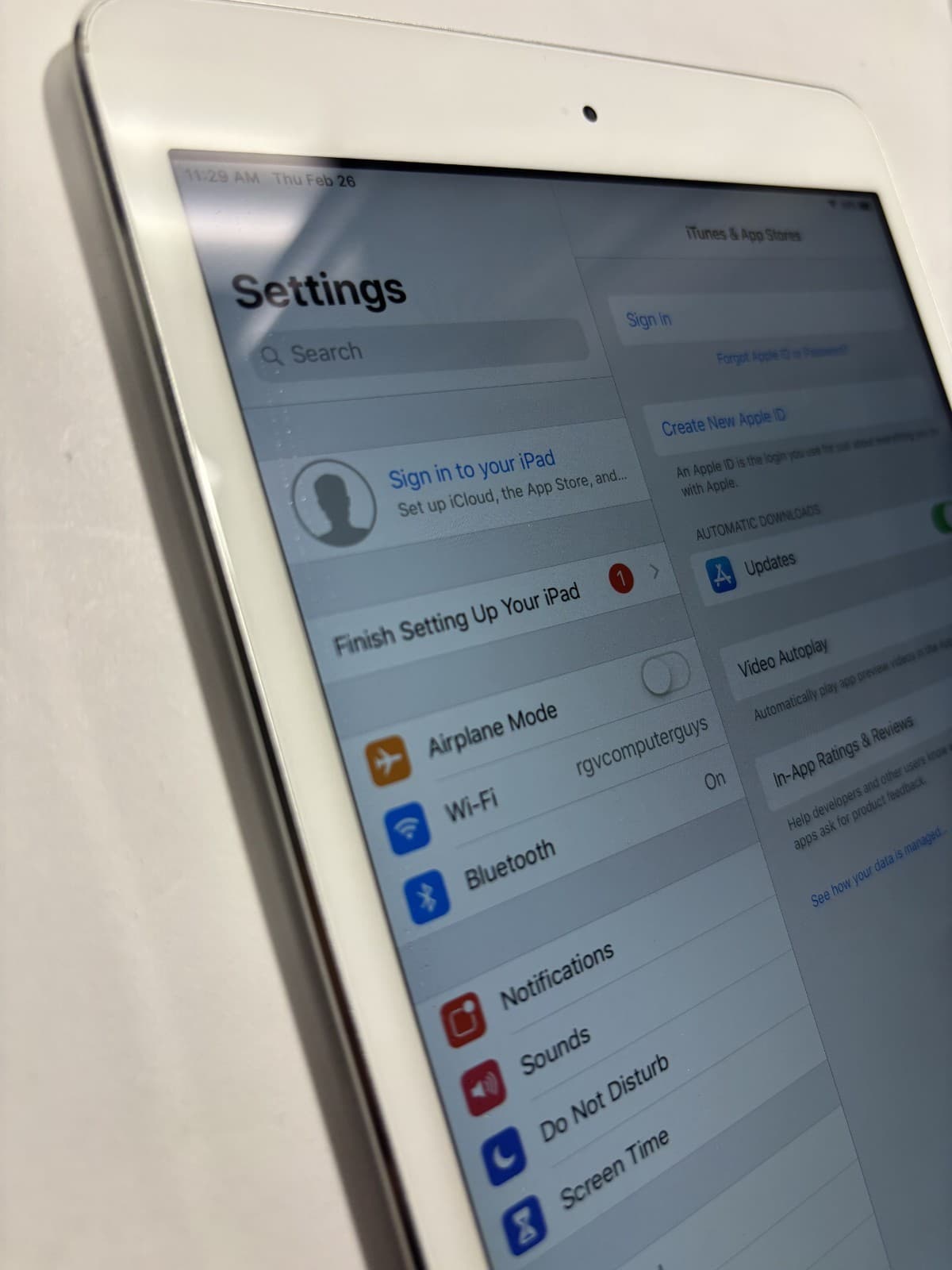 Apple iPad Mini 2 16GB silver WiFi - a1489 - Thumbnail 3