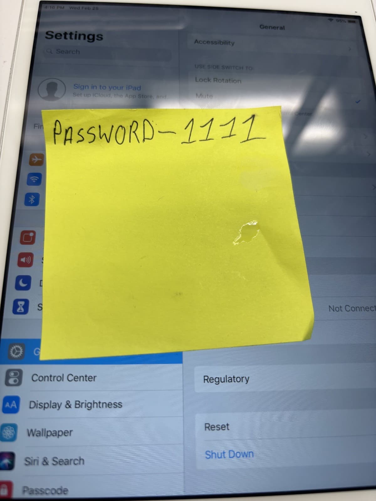 Apple iPad Mini 2 16GB silver WiFi - a1489 - Thumbnail 2