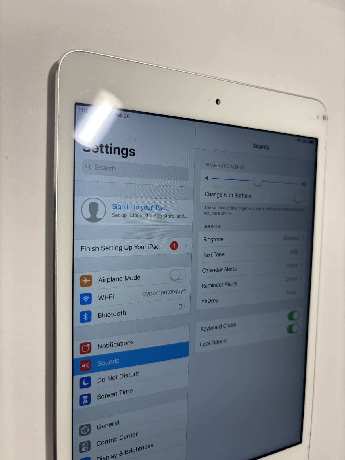 Apple iPad Mini 2 16GB silver WiFi - a1489 - Thumbnail 3
