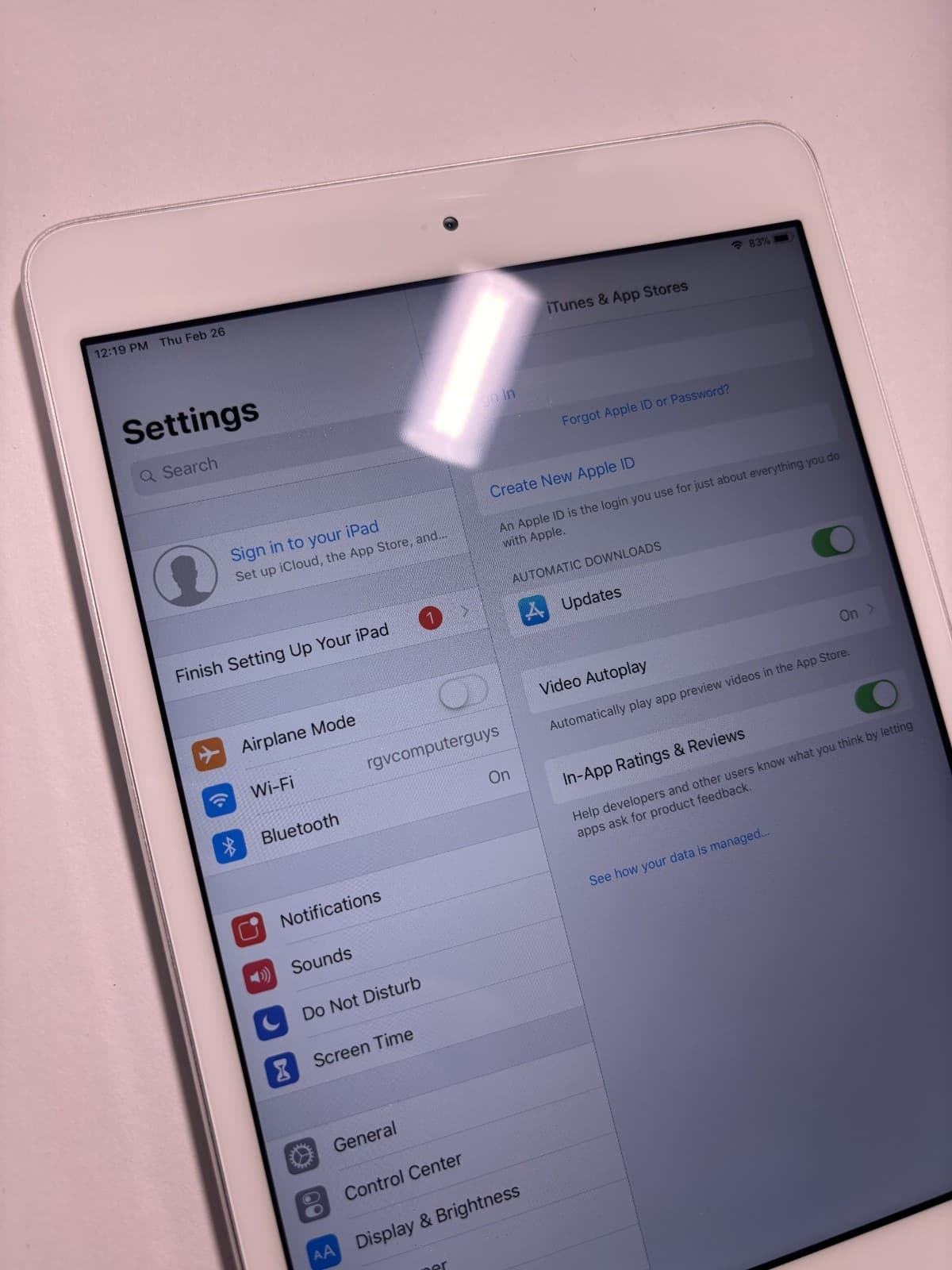 Apple iPad Mini 2 16GB silver WiFi - a1489 - Thumbnail 3