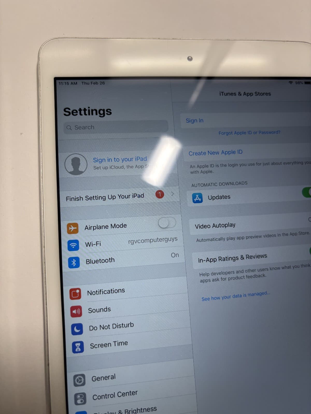 Apple iPad Mini 2 16GB silver WiFi - a1489 - Thumbnail 3