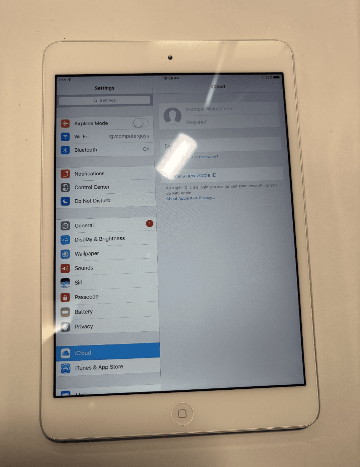 Apple iPad Mini 2 16GB silver WiFi - a1489 - Thumbnail 3