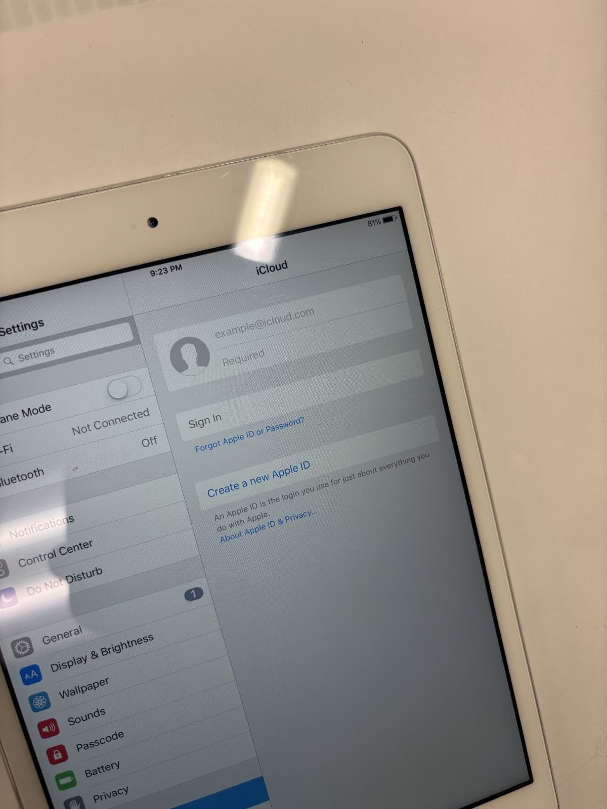 Apple iPad Mini 2 16GB silver WiFi - a1489 - Thumbnail 2