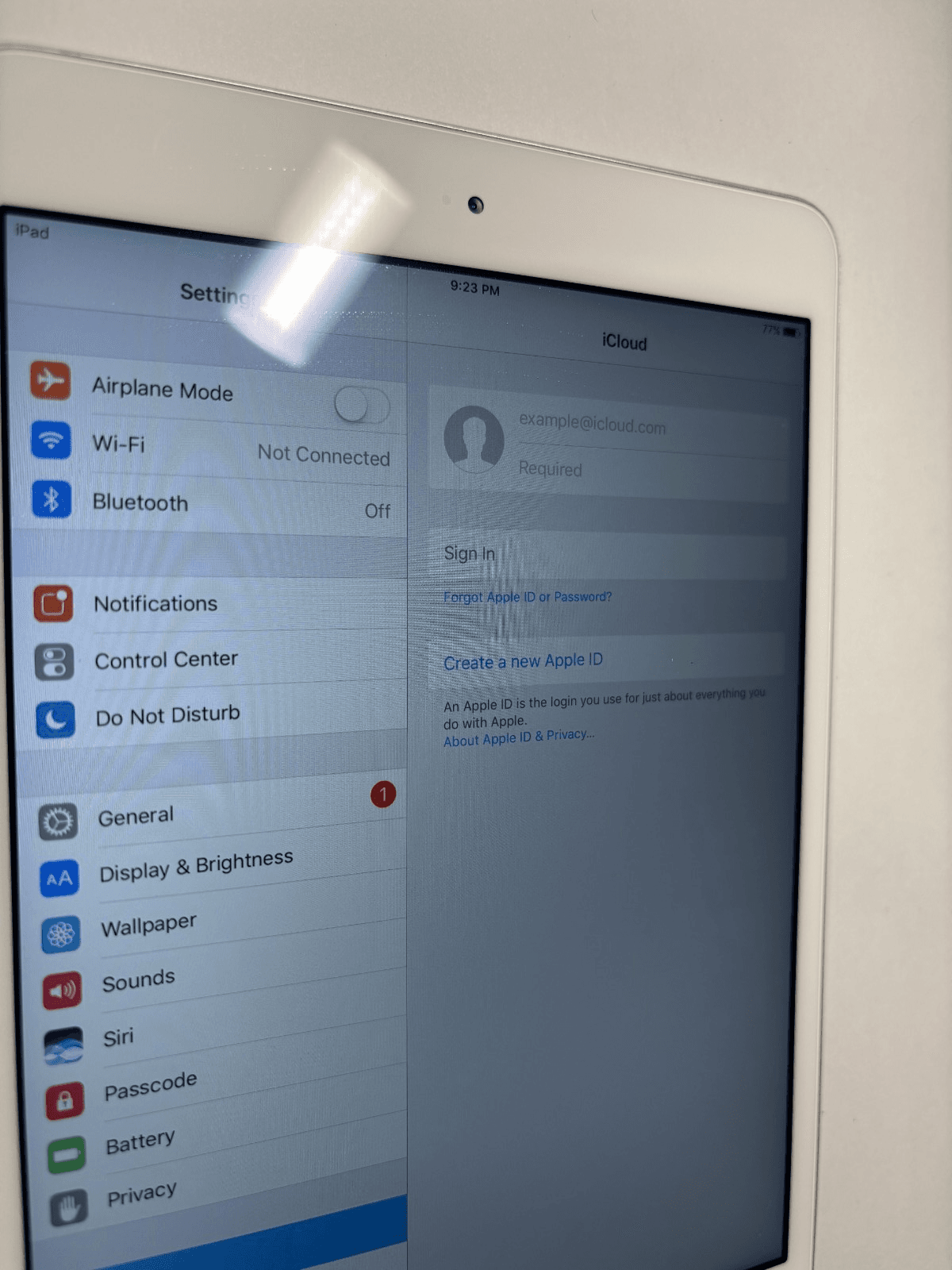 Apple iPad Mini 2 16GB silver WiFi - a1489 - Thumbnail 3