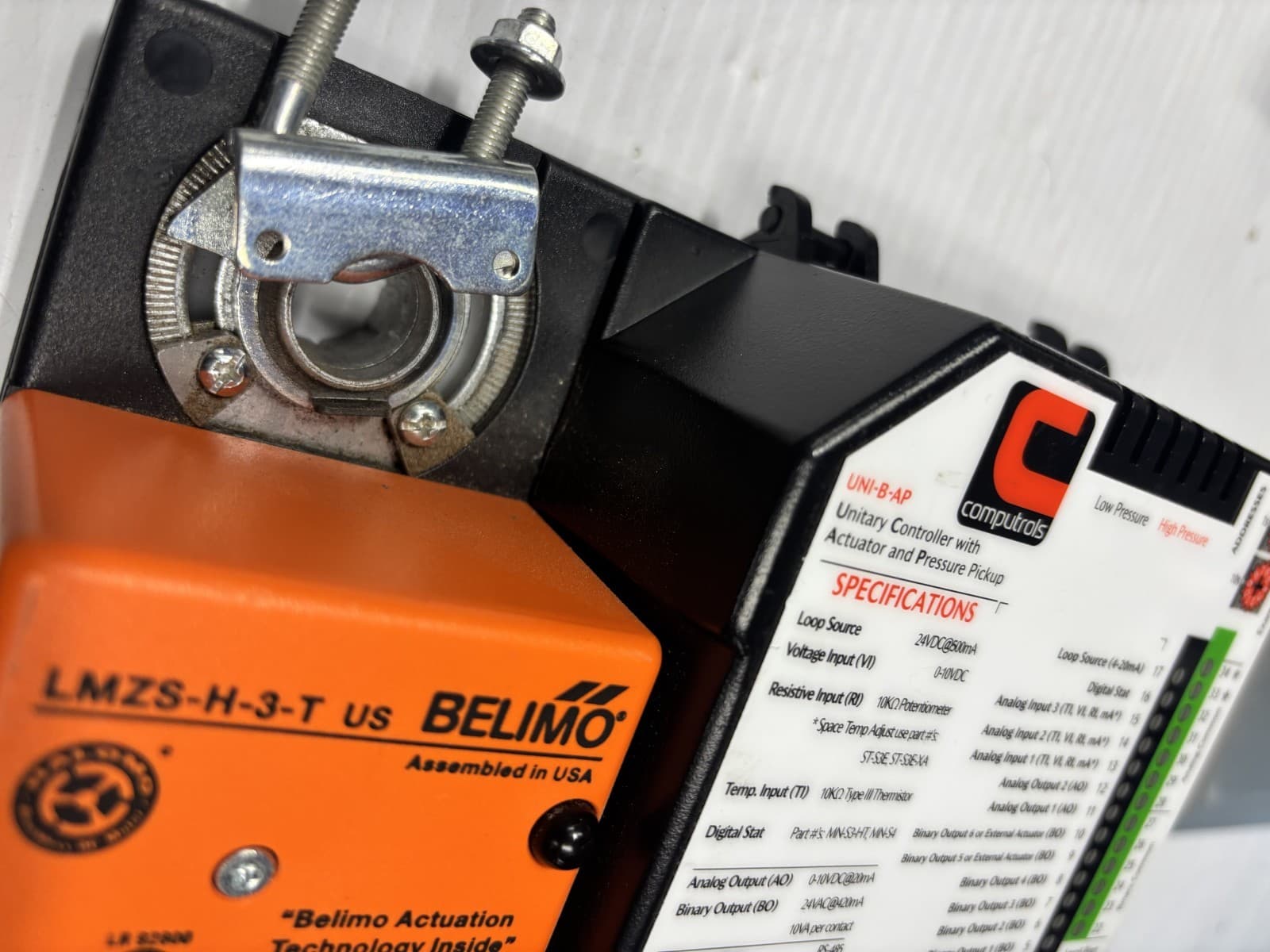 belimo lmzs-h-3-t 24 vac 50/60hz - UNTESTED - Thumbnail 3