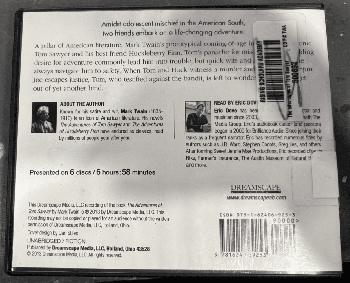 The Adventures of Tom Sawyer Audiobook - Thumbnail 2