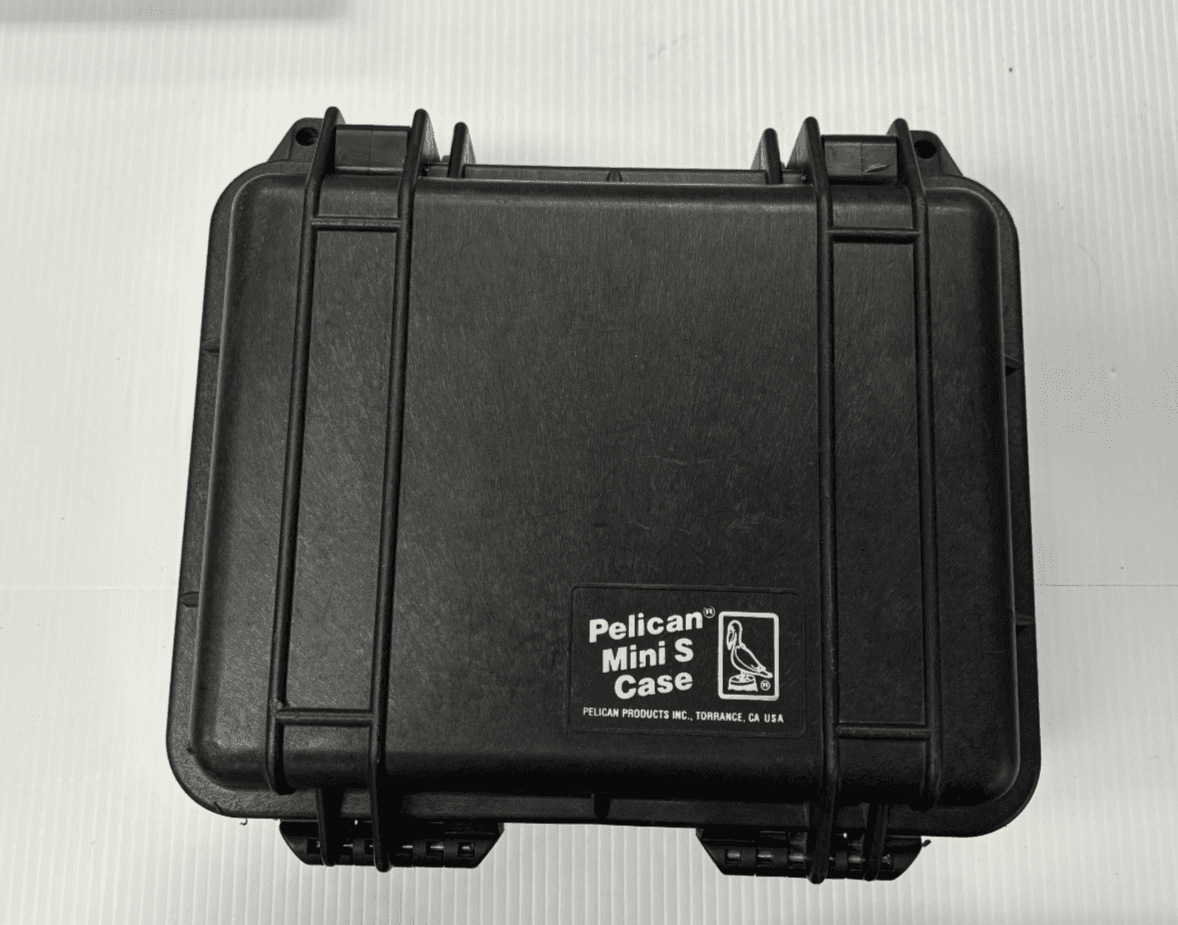Pelican 1200 Watertight Mini-S Hard Case - Black - Image 1