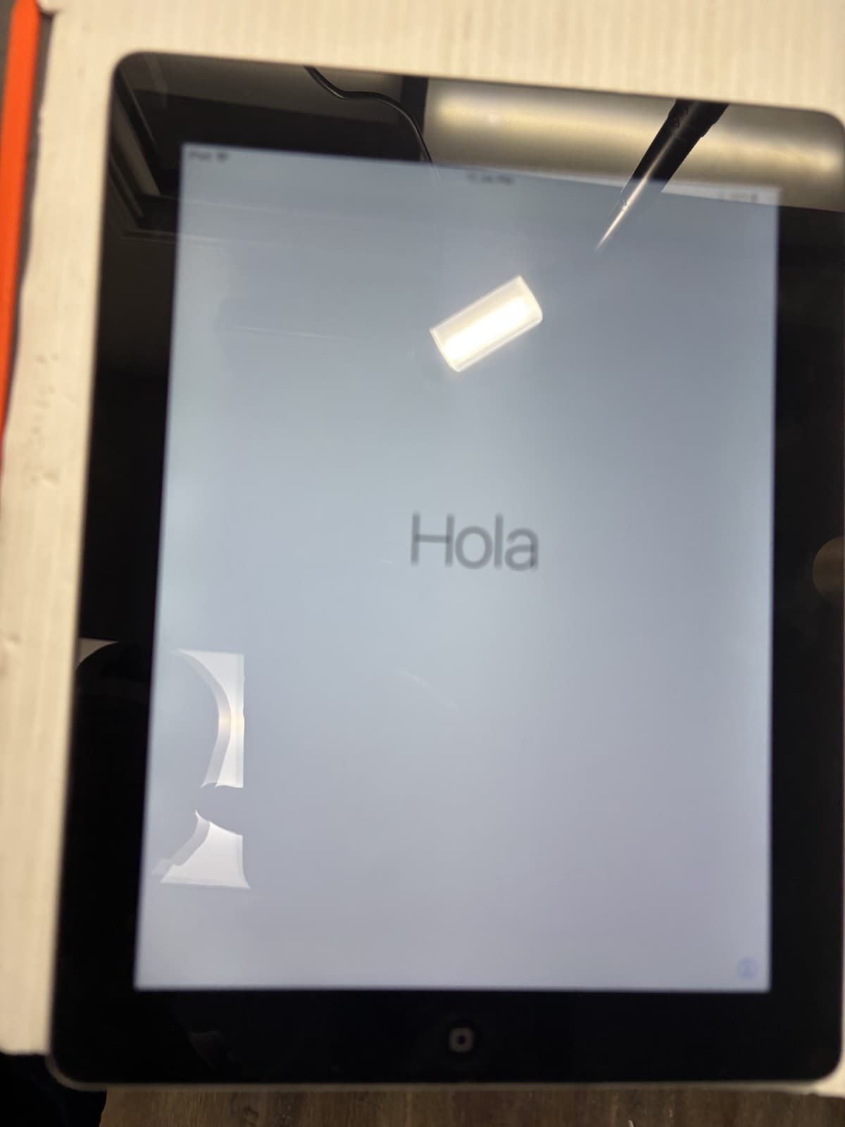 Apple iPad A1458 Tablet Silver Black iOS Apple iPad Series Model A1458 - Image 1