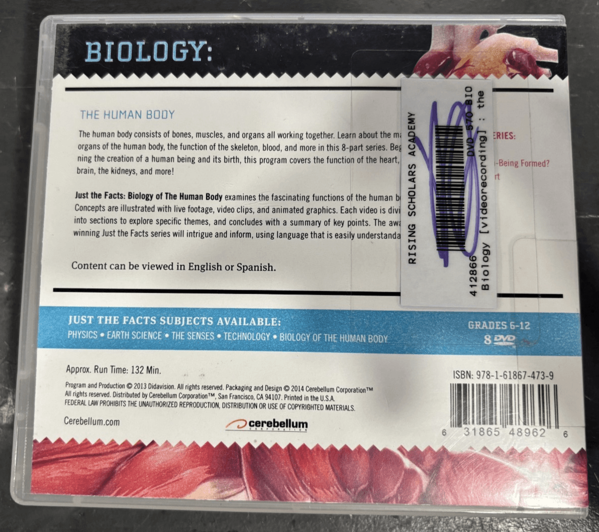 Biology: The Human Body Complete Series 8 DVDs - Thumbnail 2