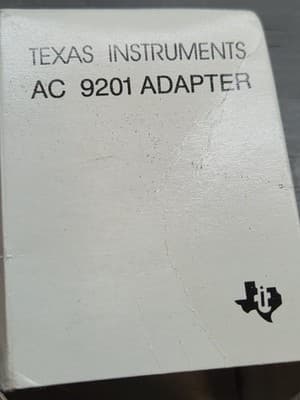 Texas Instruments AC 9201 Adapter Power Supply Cable w/ Box - Thumbnail 2