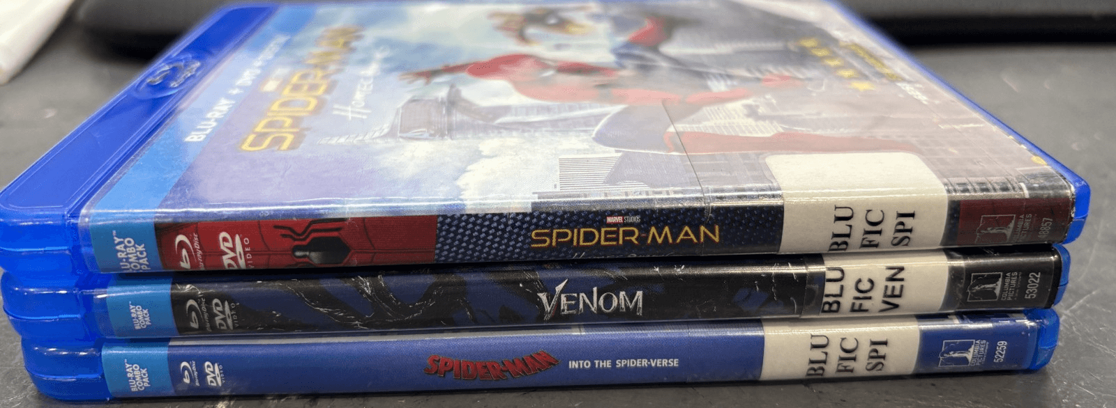 Spiderverse 3 Movies Blu-ray - Thumbnail 5