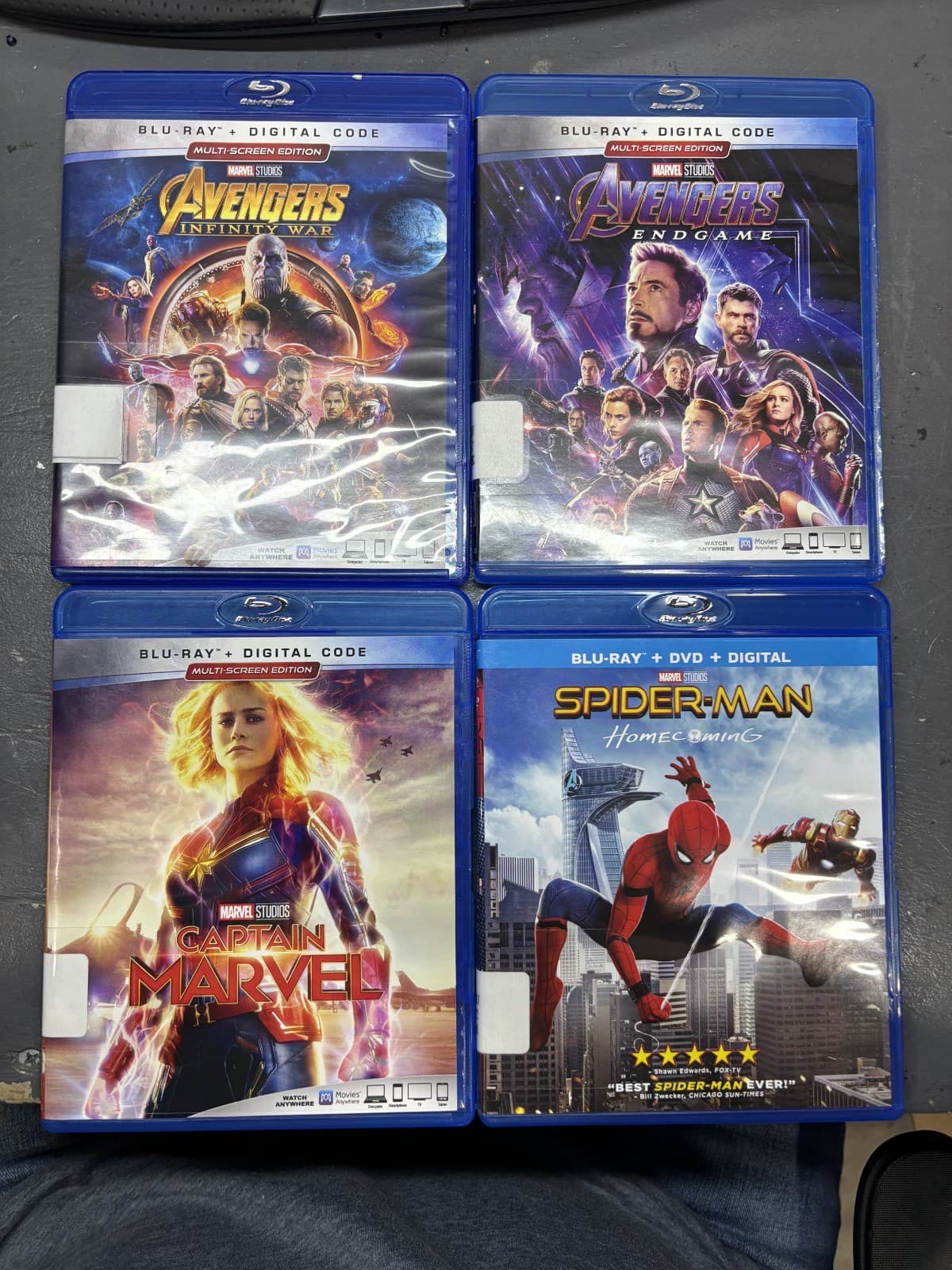 Set of Marvel Cinematic Universe Movies - Image 1