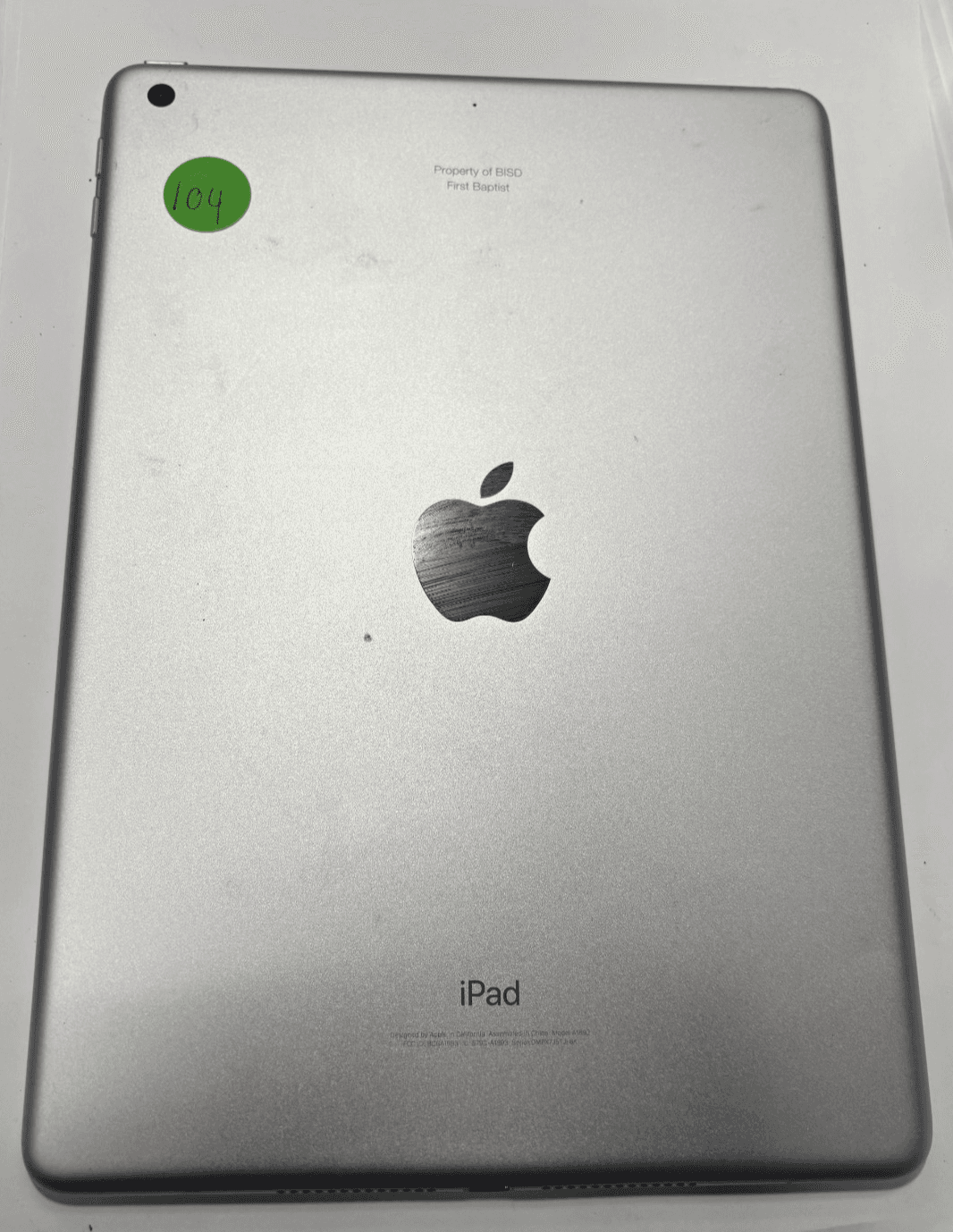 Apple iPad 6th Gen A1893 9.7" Wi-Fi Tablet Silver - Tested & Working - Thumbnail 2