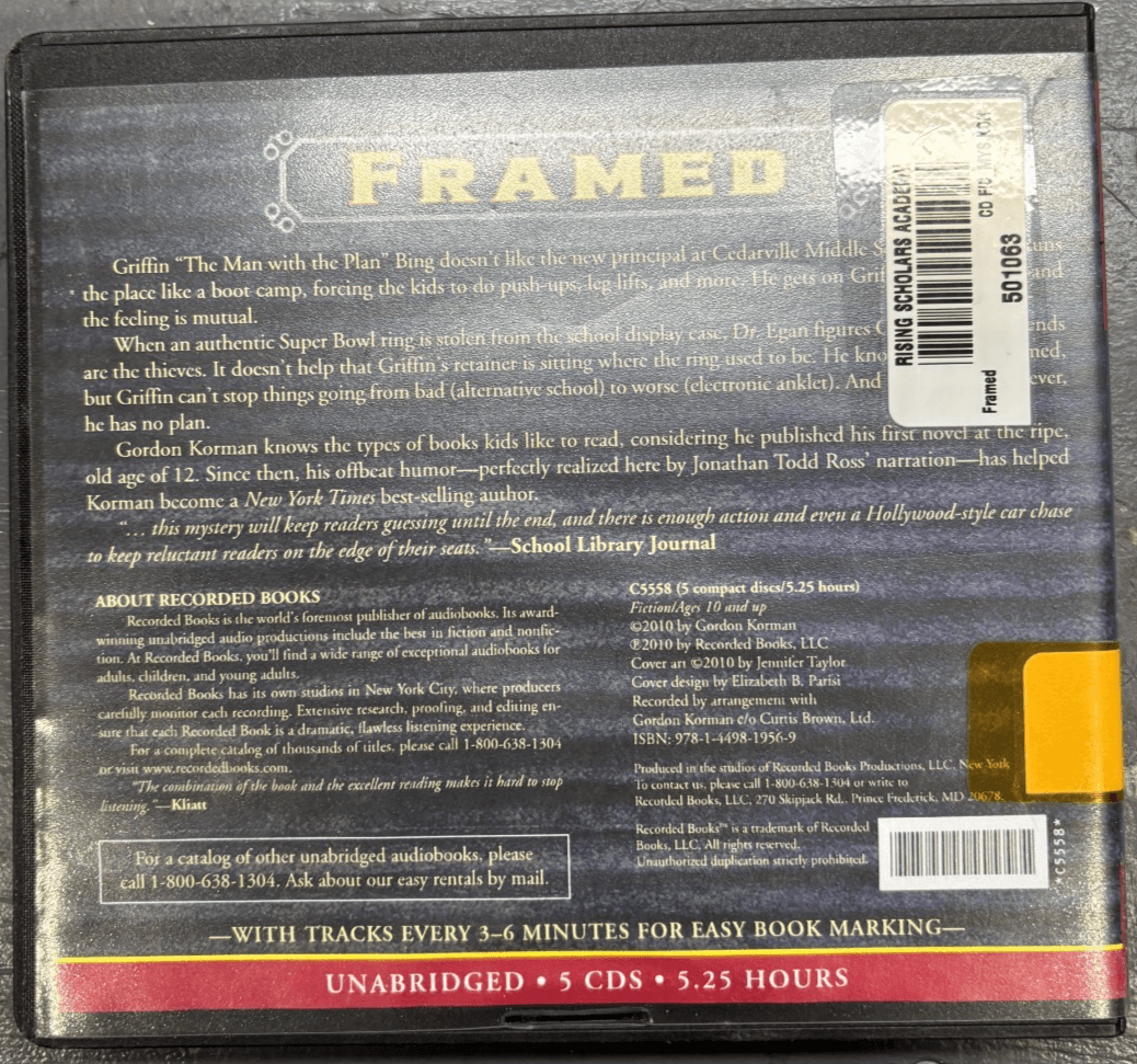 Lot of 4 audiobooks - Thumbnail 5