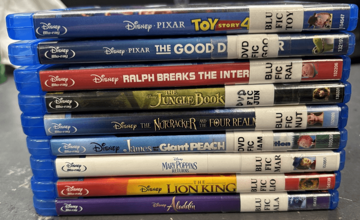 Disney Movies Set of 9 - Image 1