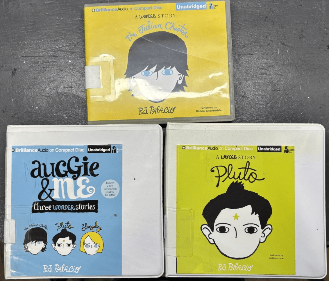 Auggie and Me audiobook with The Julian Chapter and Pluto Audiobooks - Image 1
