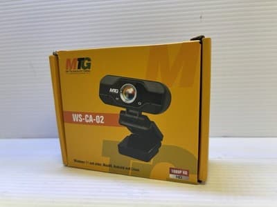 MTG WS-CA-02 Webcam 1080 HD, Windows 11 and older, MacOS, Android, Linux - Image 1