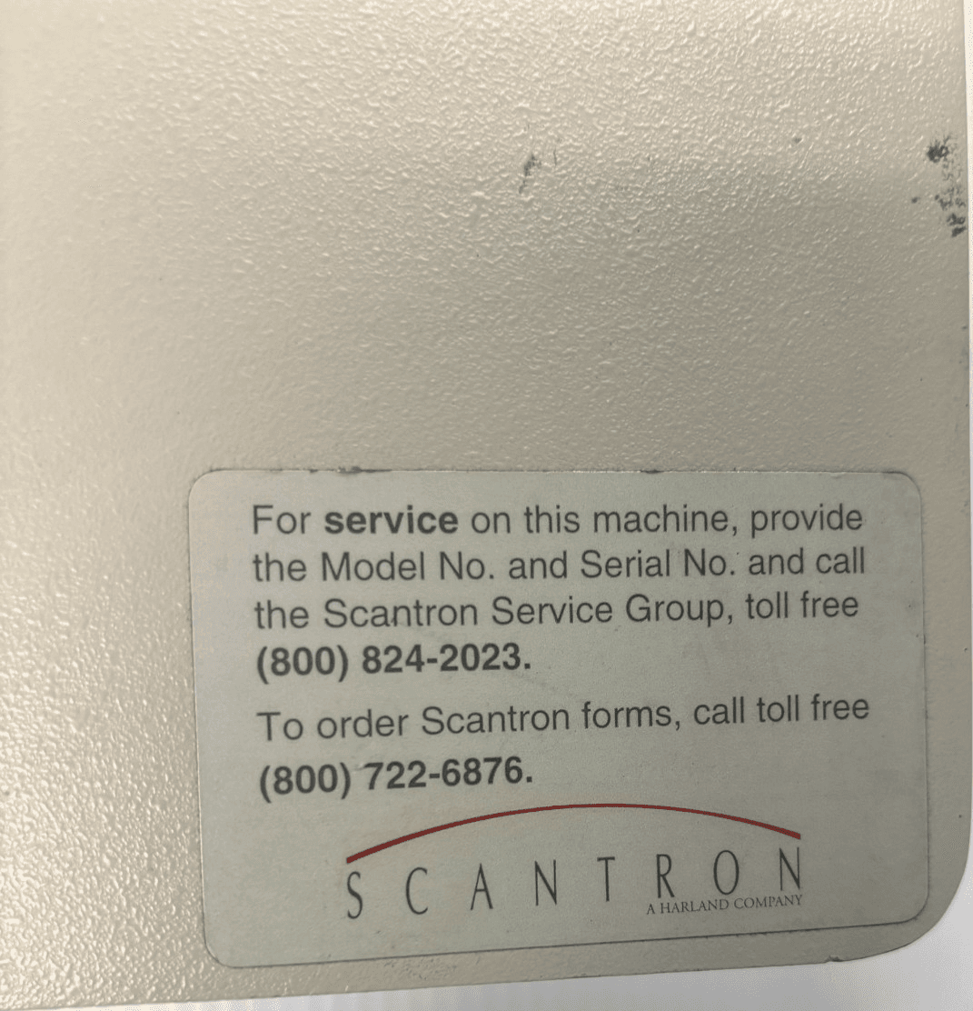 ScanTron 888P+ Electronic Test Scoring Machine As Is - Thumbnail 6