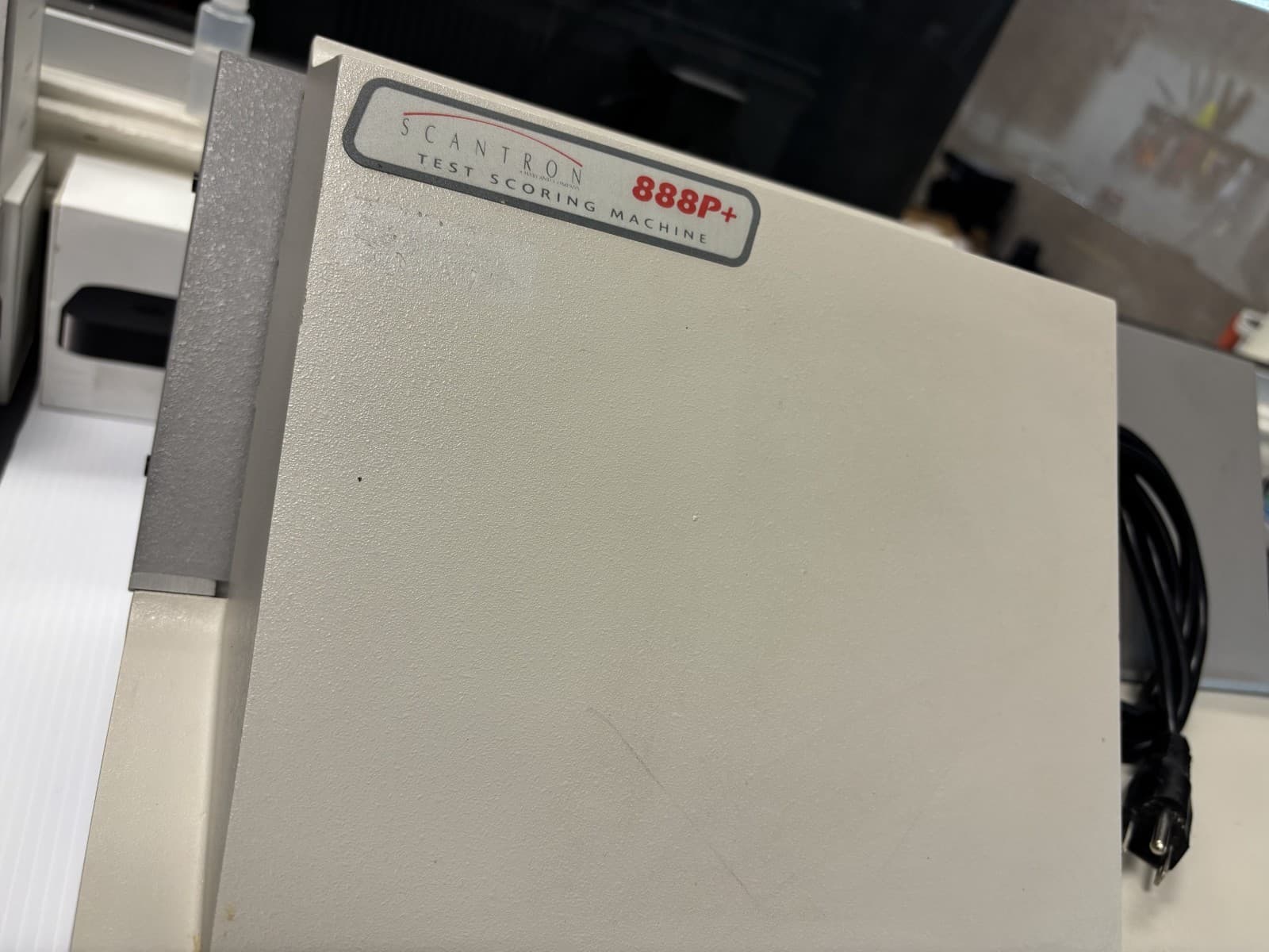 ScanTron 888P+ Electronic Test Scoring Machine As Is - Thumbnail 5