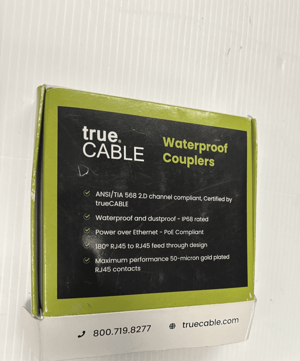 4x CAT6 RJ45 Outdoor Waterproof coupler - Image 1