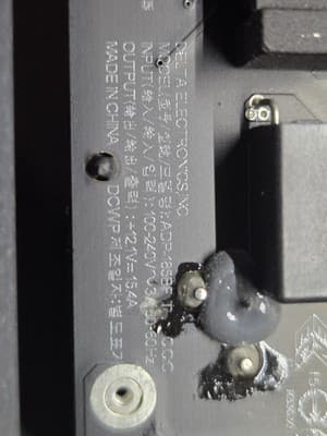 Apple iMac 21.5" A1418 2012 2013 2014 2015 2017 Power Supply ADP-185BF T - 185W - Thumbnail 3