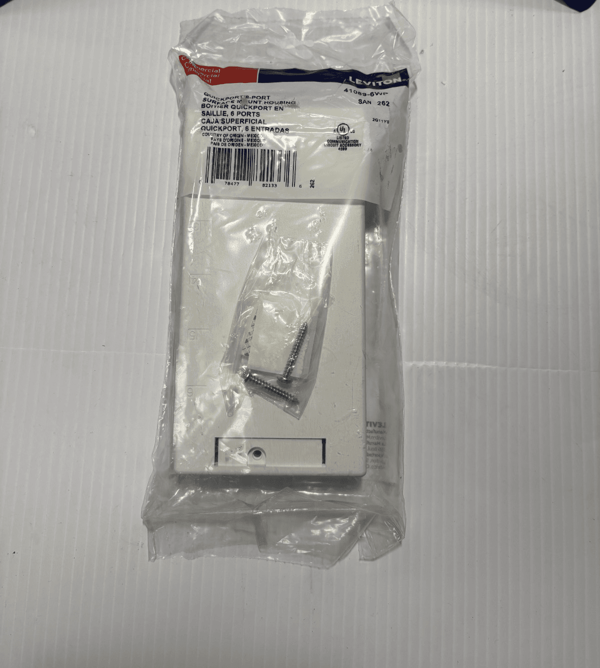 10x Leviton 41089-6WP Surface-Mount Box lot of 10 - Thumbnail 2